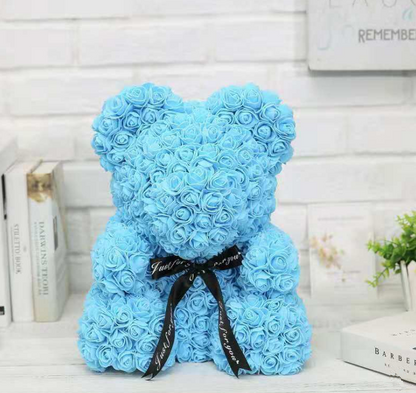 Flower Rose Bear