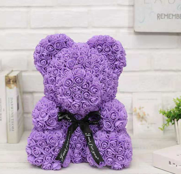 Flower Rose Bear