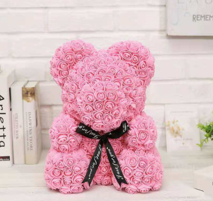 Flower Rose Bear