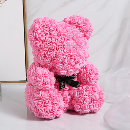 Flower Rose Bear