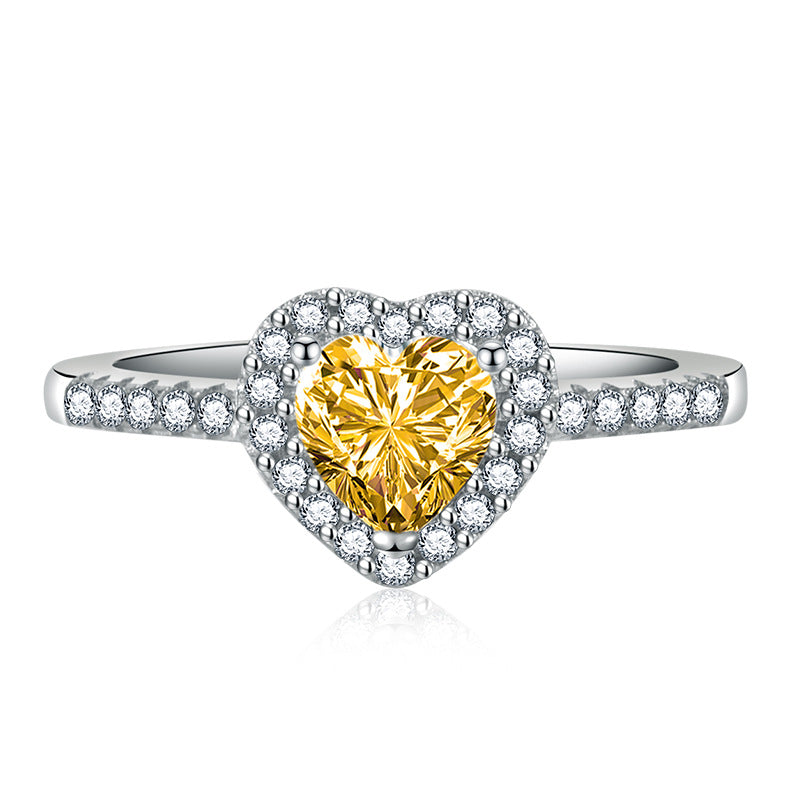 Heart Diamond Ring