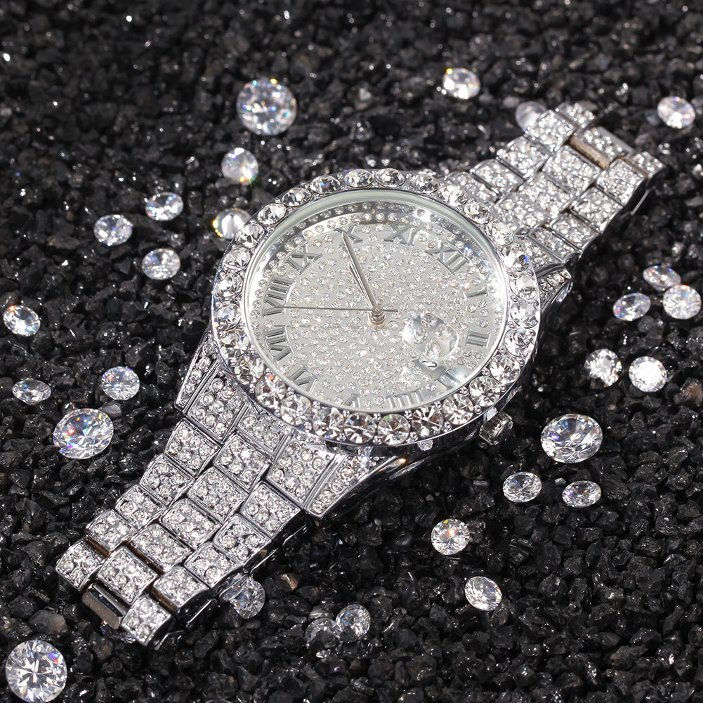 Full diamond watch