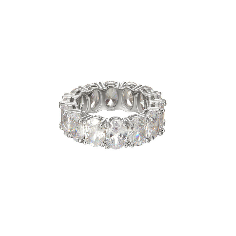 Bright diamond ring