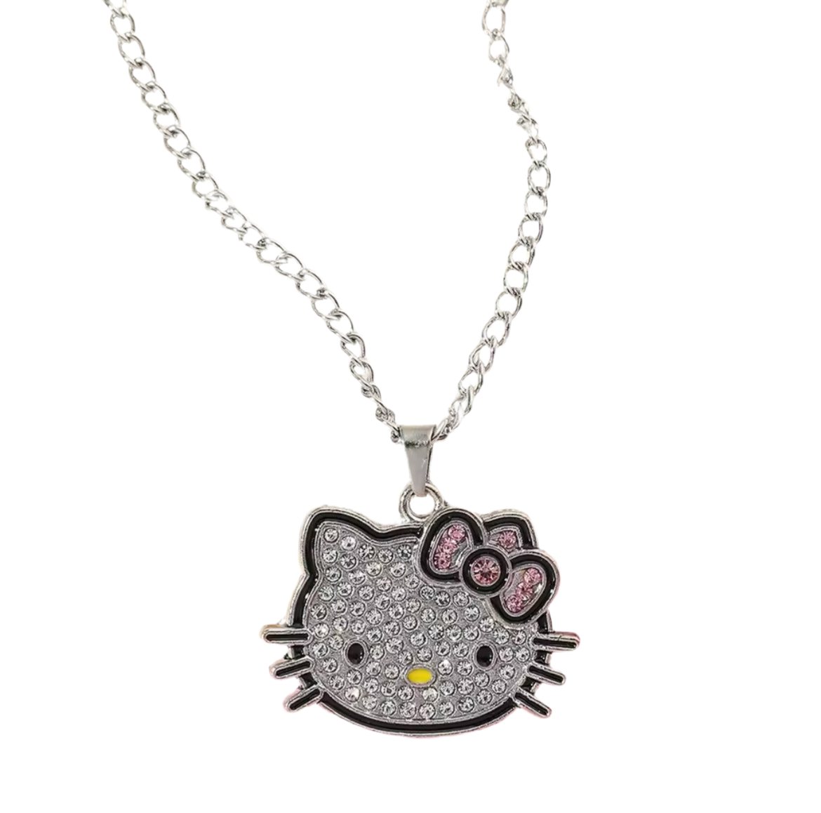 Diamonds Hello Kitty Necklace