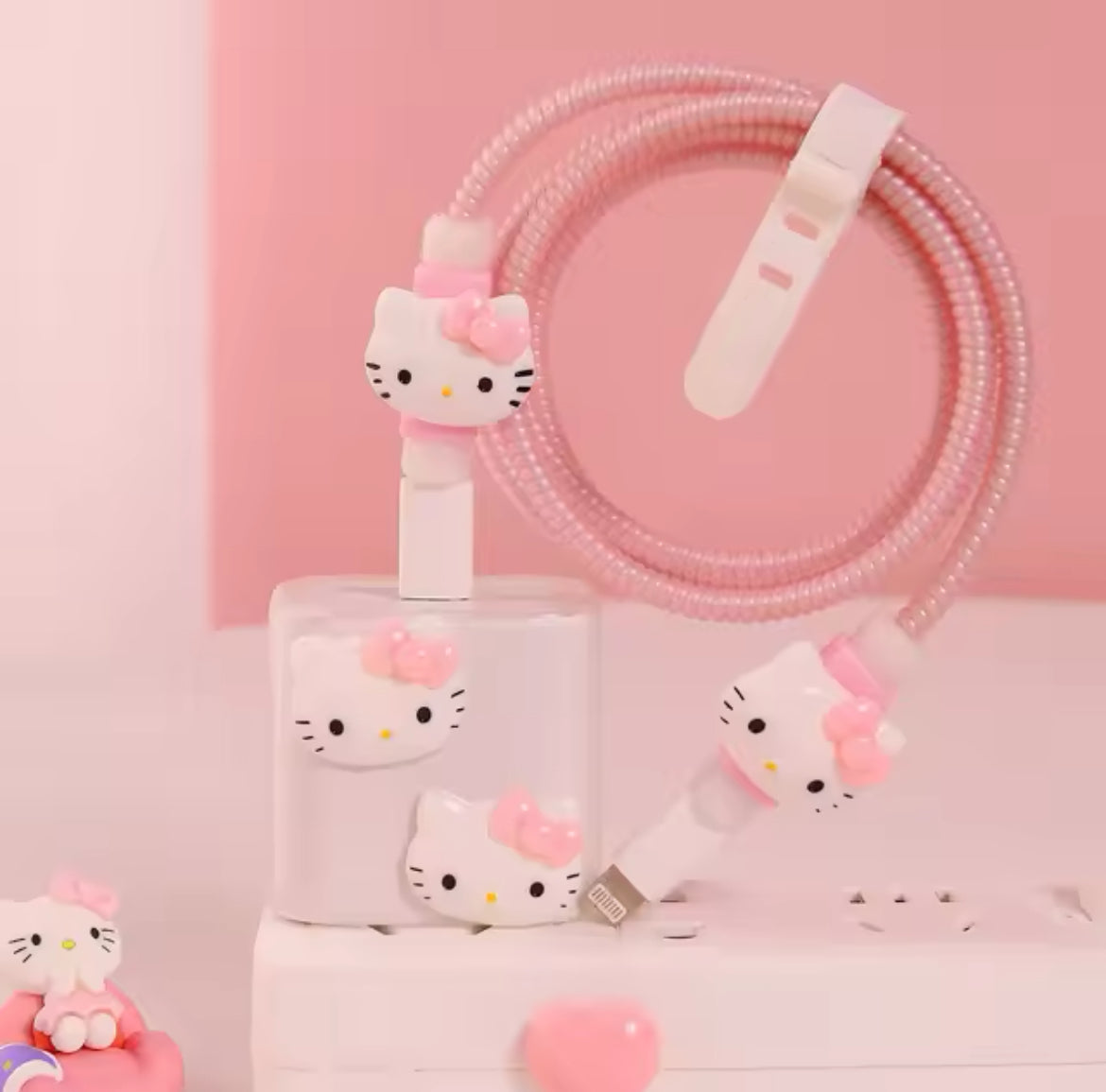 Hello Kitty Protective Cable for Iphone