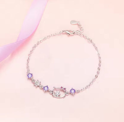 Hello Kitty Diamond Bracelet