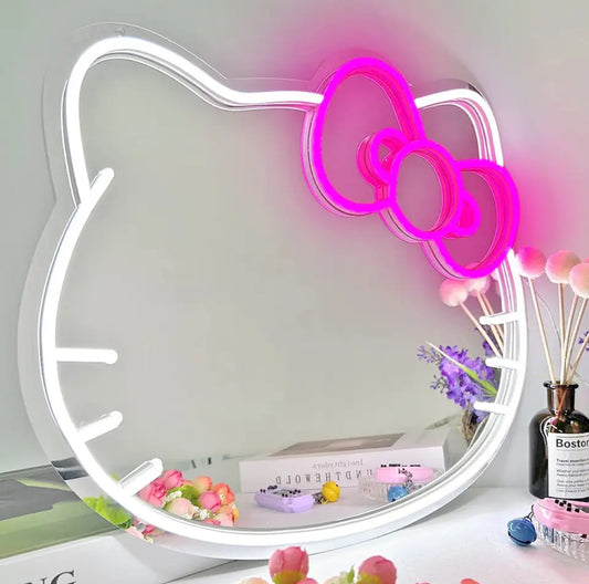 Hello Kitty Neon Mirror