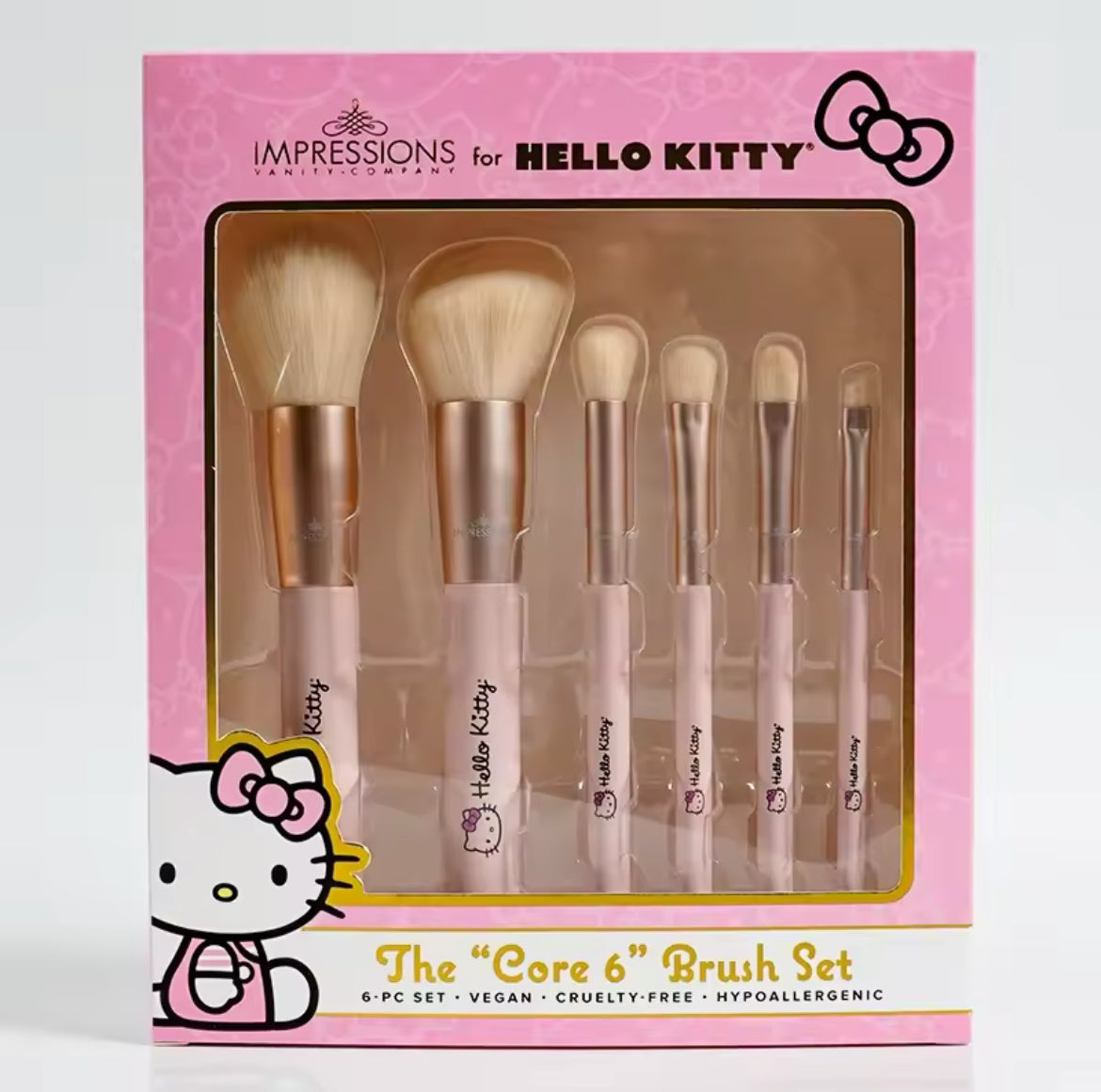 Hello Kitty Brushes Set