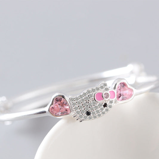 Hello Kitty Crystal Bracelet