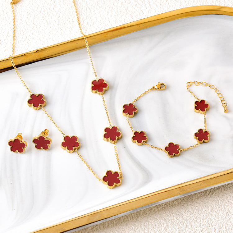 Flower Bracelet set