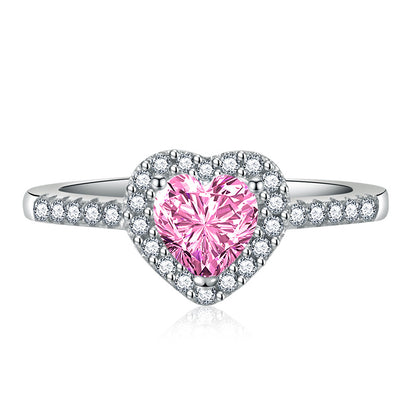 Heart Diamond Ring