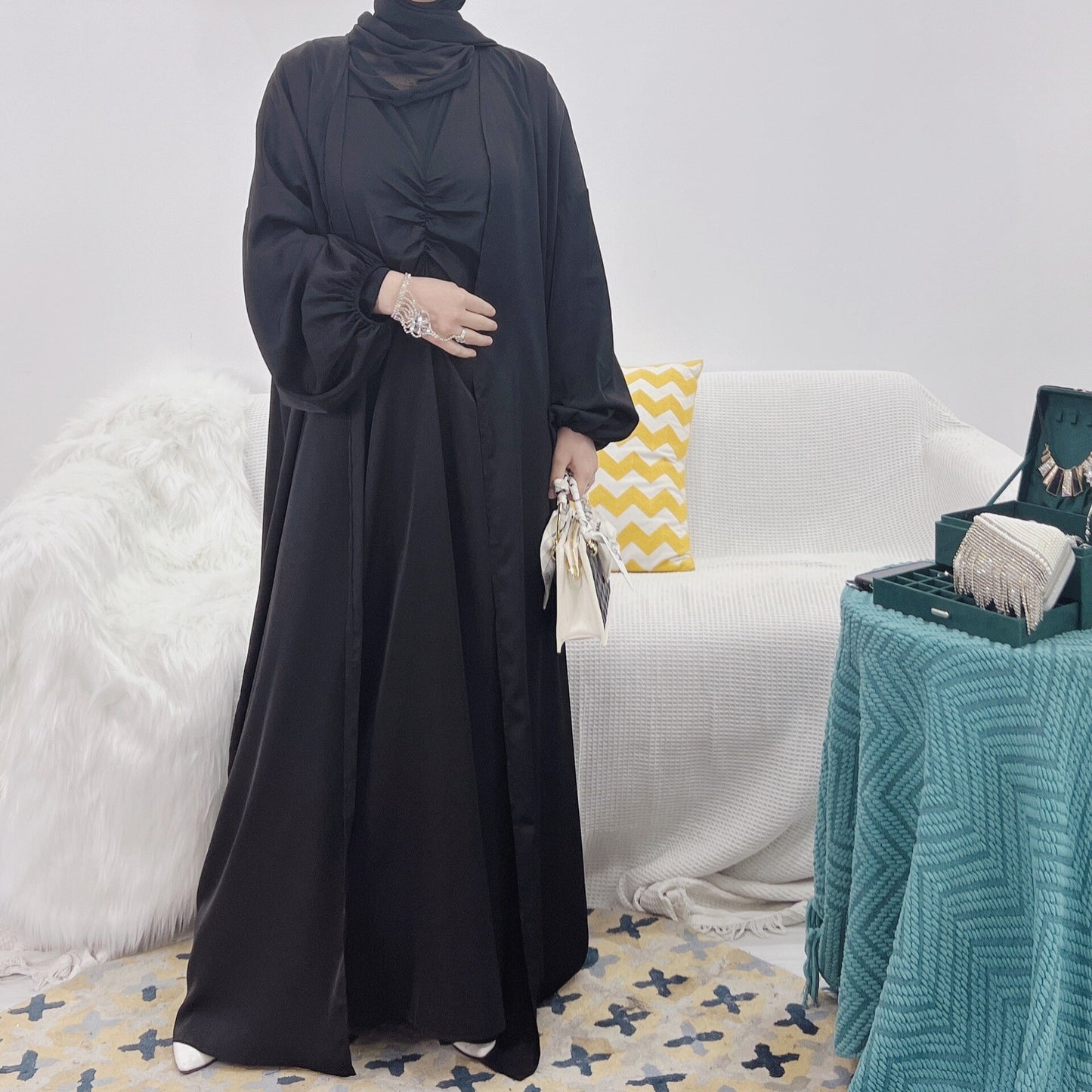 Elahi Matching Set Abaya