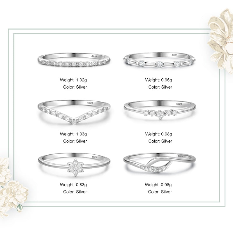 Fine Silver Rings